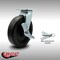 Service Caster 8 Inch SS Polyolefin Caster with Roller Bearing and Brake/Swivel Lock SCC SCC-SS30S820-POR-TLB-BSL - alternate 2